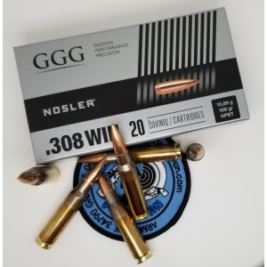 308 Win 168gr NOSLER HPBT