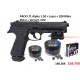 PACK PISTOLET ALFA 1.50 CO2 C50 + LASER + BILLES + CO2