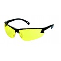 LUNETTES DE PROTECTION CE JAUNE BRANCHES NOIRS