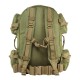 Sac à dos tactique - Vert avec bordure beige