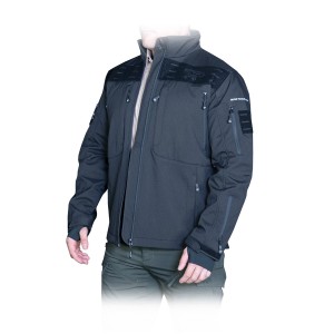 MANTEAU ALPHA ACE NOIR -L