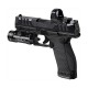 PDP FULL SIZE WALTHER 4'' CAL 9X19, 18 COUPS