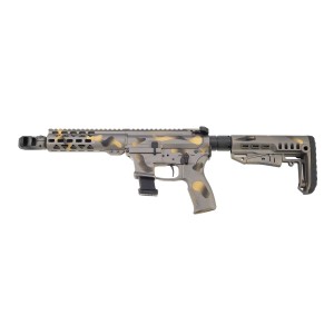 AR9 EXTREM CUSTOM LEVEL 3 - 9mm - Hexa camo grey gold 12"
