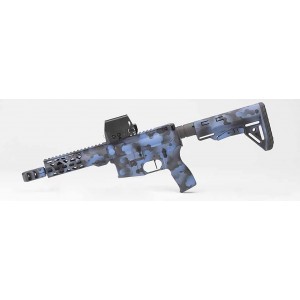 AR15 EXTREM CUSTOM LEVEL 3 - 223 REM - Hexacamo Bleu 12"