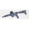AR15 EXTREM CUSTOM LEVEL 3 - 223 REM - Hexacamo Bleu 12"