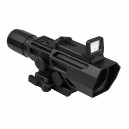 Lunette  ADO - 3-9X42 - P4 Sniper + Red Dot