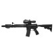 Lunette SRT Gen3 - 3-9X40 - Mil-Dot + Laser vert intégré