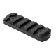 Rail Picatinny Noir Keymod 5 slots