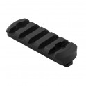 Rail Picatinny Noir M-LOK® 5 Slots