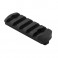 Rail Picatinny Noir M-LOK® 5 Slots