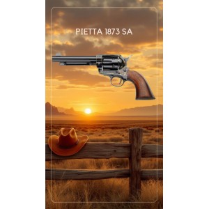 REVOLVER 1873 SA CAL. 357 MAG 5 POUCE 1/2 ACIER BRONZE