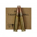 7.62x51 type M80 FMJ 147gr