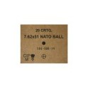 7.62x51 type M80 FMJ 147gr / 640