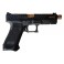 ZEV modèle G17 Gen5 OMEN Noir, canon fileté