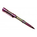 Stylo tactique violet encre noire